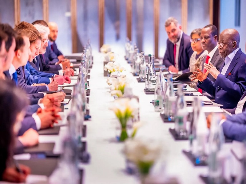 PRESIDENT TINUBU ENGAGES GLOBAL INVESTORS IN PARIS