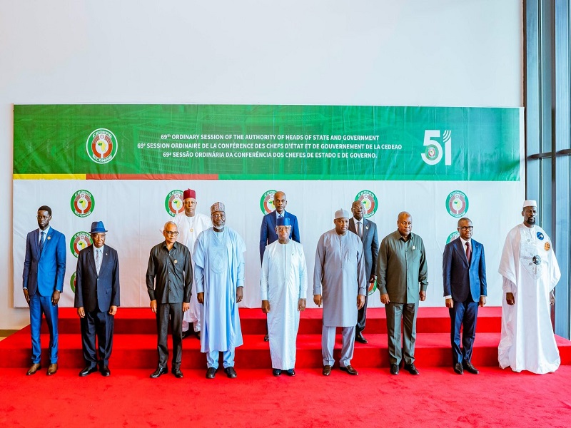 AT 69TH ECOWAS MEETING: PRESIDENT TINUBU DEMANDS UNITED FRONT